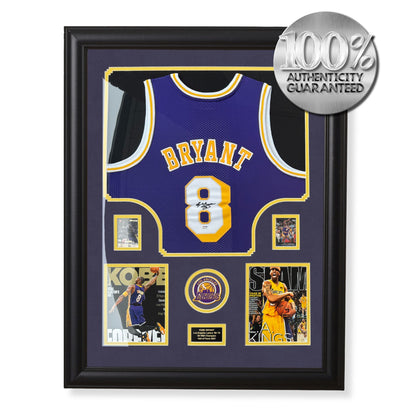 Kobe Bryant & Shaquille O'Neal (Los Angles Lakers) Signed Jerseys